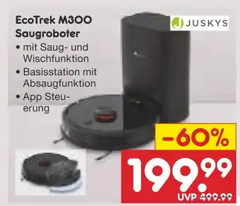 Netto Marken-Discount Juskys ecotrek m300 saugroboter Angebot