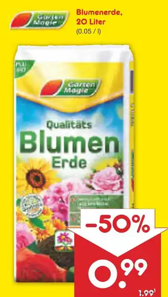 Netto Marken-Discount Garten magic blumenerde Angebot