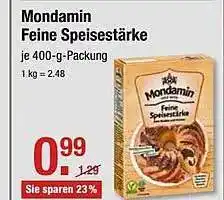 V Markt Mondamin Feine Speisestärke 400g Angebot