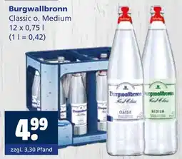 Getränkewelt Burgwallbronn classic o. medium Angebot