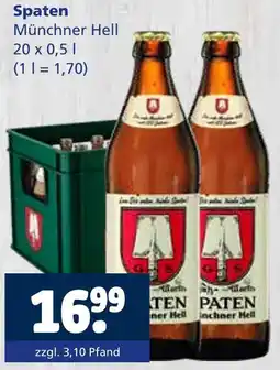 Getränkewelt Spaten münchner hell Angebot