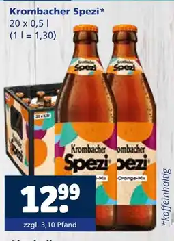 Getränkewelt Krombacher spezi Angebot