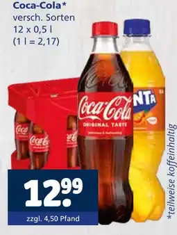 Getränkewelt Coca-cola Angebot