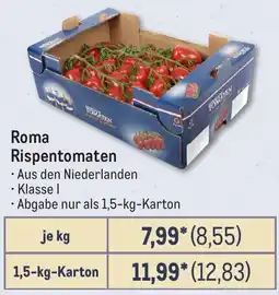 METRO Roma Rispentomaten Angebot