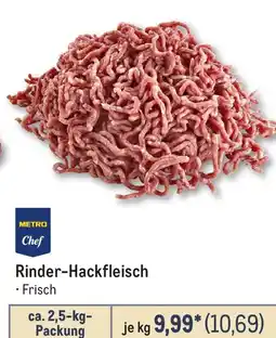 METRO METRO Chef Rinder-Hackfleisch Angebot