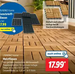 Lidl LIVARNO home Holzfliesen Angebot