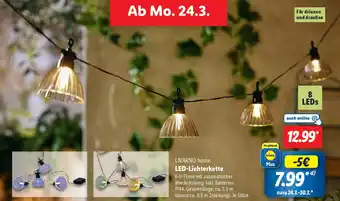 Lidl LIVARNO home LED-Lichterkette Angebot