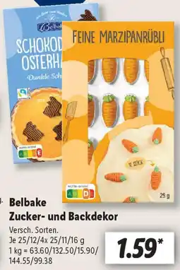 Lidl Belbake Zucker- und Backdekor Angebot