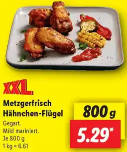 Lidl Metzgerfrisch Hähnchen-Flügel Angebot