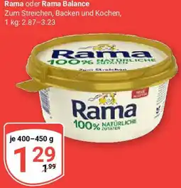 Globus Rama oder Rama Balance Angebot