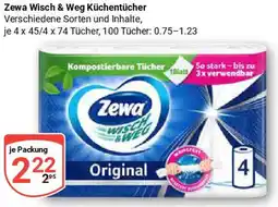 Globus Zewa Wisch & Weg Küchentücher Angebot