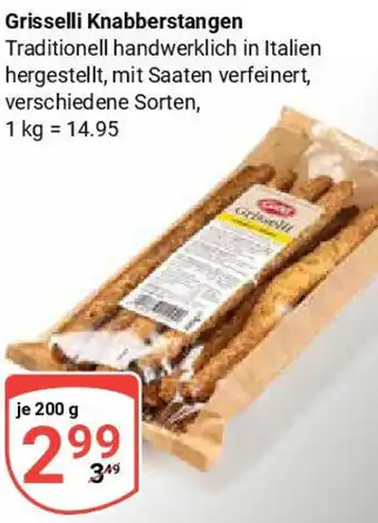 Globus Grisselli Knabberstangen Angebot