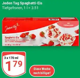 Globus Jeden Tag Spaghetti-Eis Angebot