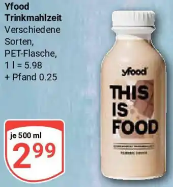 Globus Yfood Trinkmahlzeit Angebot