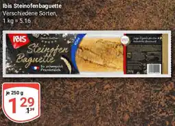 Globus Ibis Steinofenbaguette Angebot