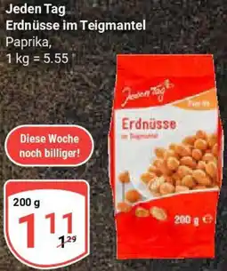 Globus Jeden Tag Erdnüsse im Teigmantel Angebot