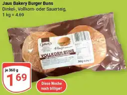 Globus Jaus Bakery Burger Buns Angebot