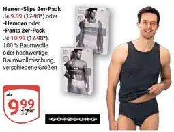 Globus GÖTZBURG Herren-Slips 2er-Pack Angebot