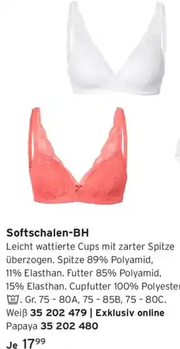 Tchibo Softschalen-BH Angebot