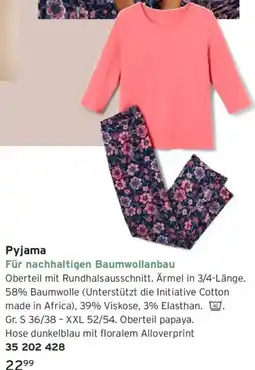 Tchibo Pyjama Angebot