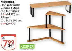 Globus KESPER Küchenregal Angebot