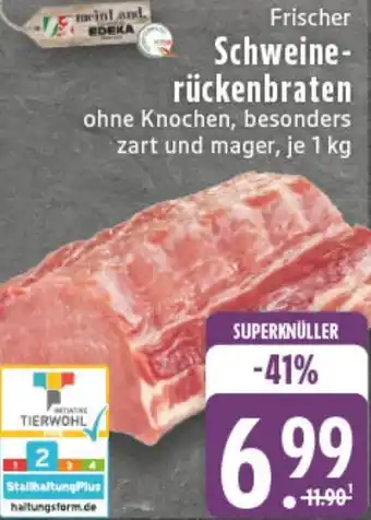 Kaufland Frischer Schweinerückenbraten Angebot