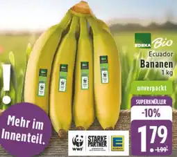 Kaufland EDEKA Bio Ecuador Bananen Angebot