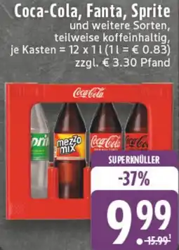 Kaufland Coca-Cola, Fanta, Sprite Angebot