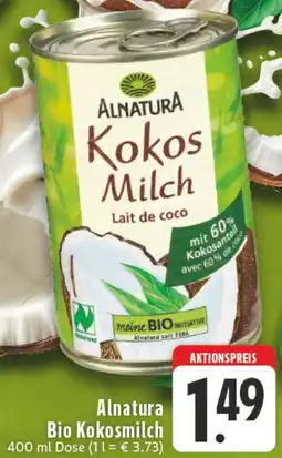 Kaufland Alnatura Bio Kokosmilch Angebot