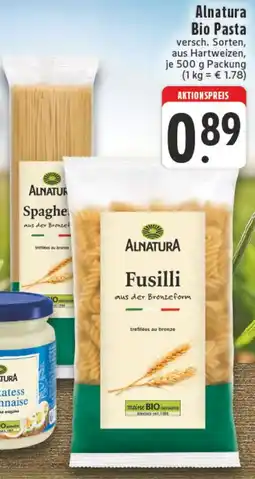 Kaufland Alnatura Bio Pasta Angebot