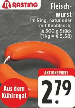 Kaufland RASTING Fleischwurst Angebot