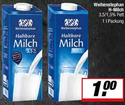 L. STROETMANN GROSSMARKT Weihenstephan H-Milch Angebot