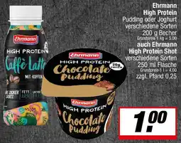 L. STROETMANN GROSSMARKT Ehrmann High Protein auch Ehrmann High Protein Shot Angebot