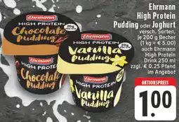 Kaufland Ehrmann High Protein Pudding oder Joghurt Angebot