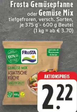 Kaufland Frosta Gemüsepfanne oder Gemüse Mix Angebot