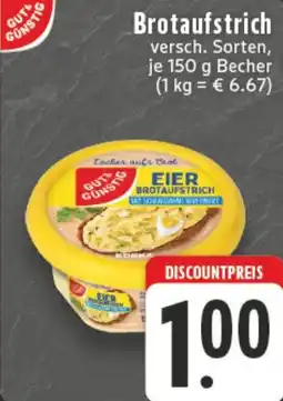 Kaufland Gut & Günstig Brotaufstrich Angebot