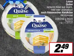 L. STROETMANN GROSSMARKT Loose Quäse auch Hausmacher Handkäse Angebot