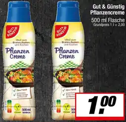 L. STROETMANN GROSSMARKT Gut & Günstig Pflanzencreme Angebot