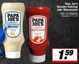 L. STROETMANN GROSSMARKT Papa Joe's Tomaten-Ketchup oder Mayonnaise Angebot