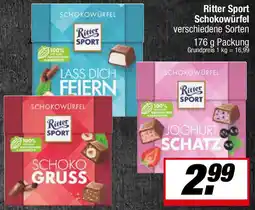 L. STROETMANN GROSSMARKT Ritter Sport Schokowürfel Angebot