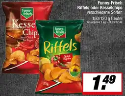 L. STROETMANN GROSSMARKT Funny-Frisch Riffels oder Kesselchips Angebot