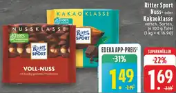 Kaufland Ritter Sport Nuss- oder Kakaoklasse Angebot