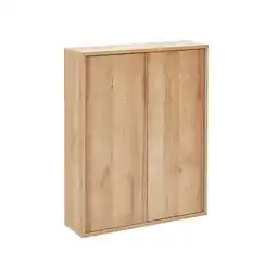 toom Baumarkt Fackelmann Hängeschrank 'Finn' braun matt 60 x 75 x 20,5 cm Angebot