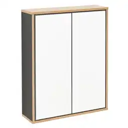 toom Baumarkt Fackelmann Spiegelschrank 'Finn' anthrazit 60 x 75 x 20,5 cm Angebot