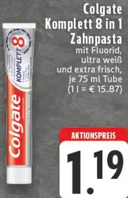 Kaufland Colgate Komplett 8 in 1 Zahnpasta Angebot