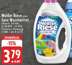 Kaufland Weißer Riese oder Spee Waschmittel Angebot