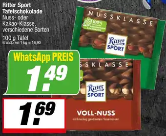 L. STROETMANN GROSSMARKT Ritter Sport Tafelschokolade Angebot