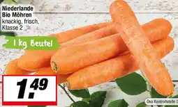 L. STROETMANN GROSSMARKT Niederlande Bio Möhren Angebot