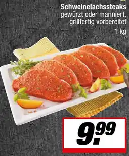 L. STROETMANN GROSSMARKT Schweinelachssteaks Angebot