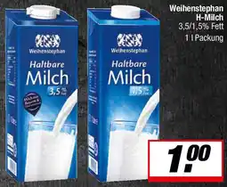 L. STROETMANN GROSSMARKT Weihenstephan H-Milch Angebot